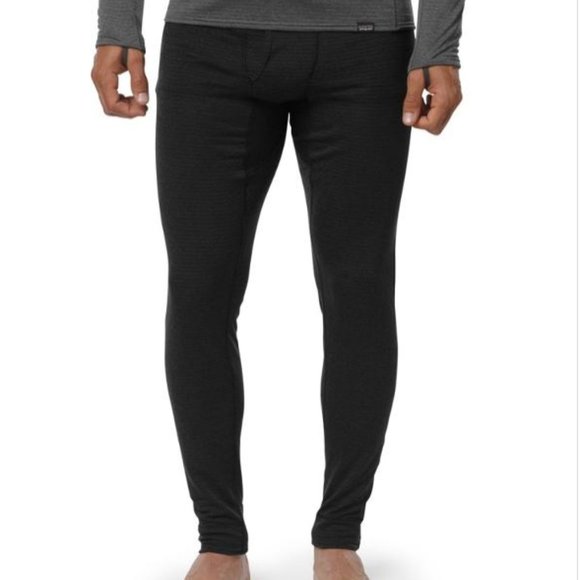 Men's PATAGONIA Capilene® Midweight Bottoms Base Layer Black Size La… - Picture 3 of 9